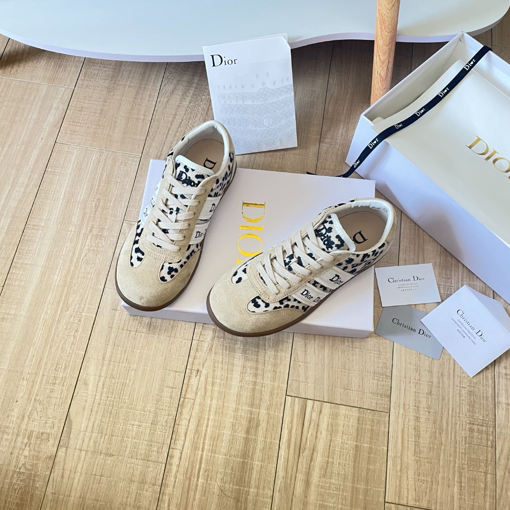 DEM364 New trendy white leopard print women's shoes men's shoes available in various colors excellent gift item