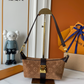 LEM631 New arrive fashion caramel bag for woman hands bag beautiful gift to choose gift 21×11cm