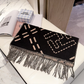 FEM29 new arrive  Hot sale black pink color fashion beautiful  scarf  for woman gift  to choose size 45*210cm