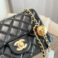 CEM243 New Designer Lambskin Leather Quilted Tabby Handbags Gold Hardware Chains Letter C Hasp Shoulder Bag