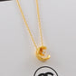 CEM234 New Arrive Fashion Diamond-patterned Necklace for Woman Titanium Steel Material Jewelry To Choose Gift