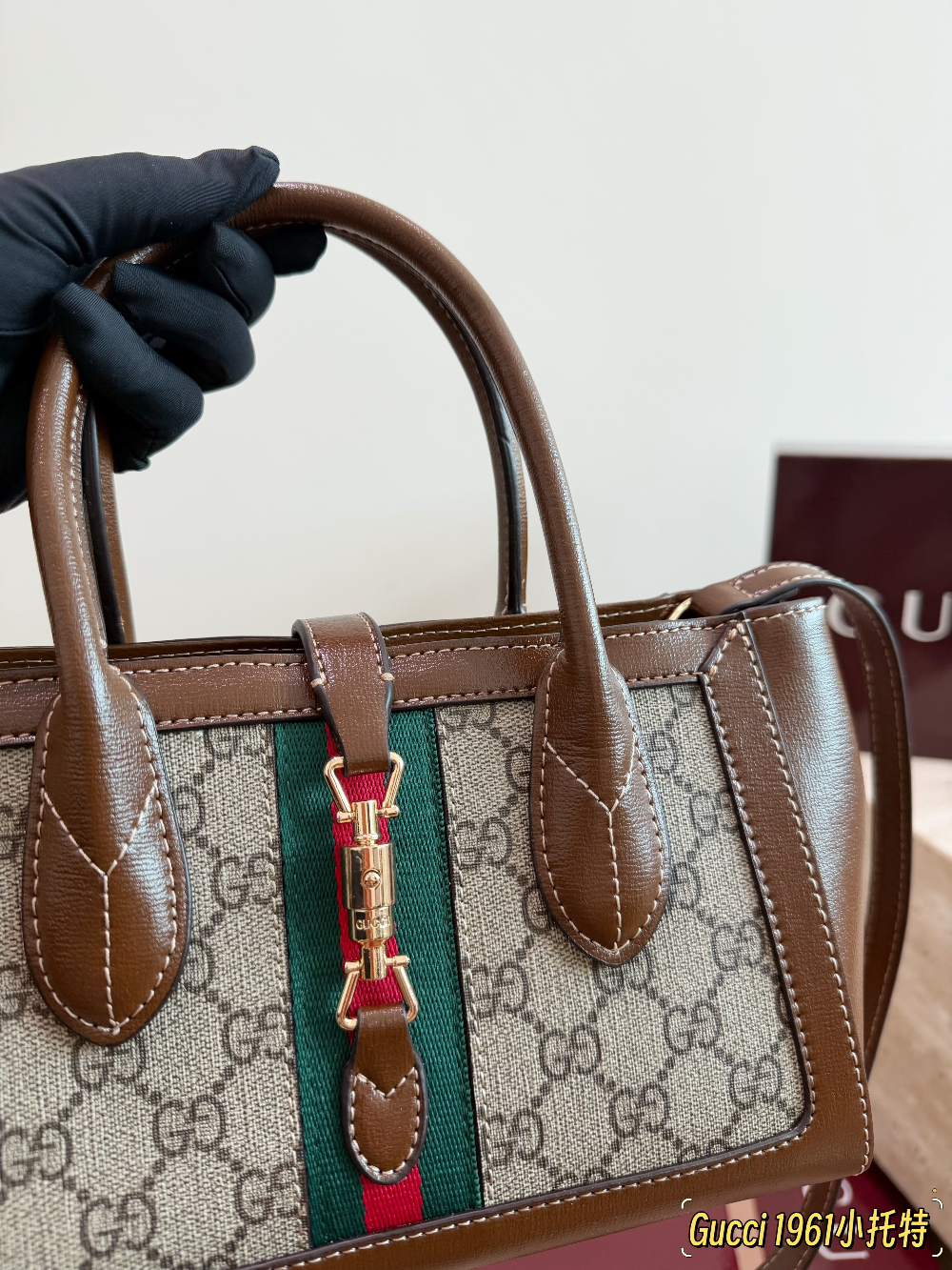 GEM226 New arrive fashion brown color bag for woman beautiful gift to choose size 24*15cm
