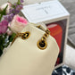 SEM04 New Designer handBag Shoulder Bag for women black white and red color 28cm