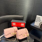 CEM251 New arrive fashion  black white pink yellow color bag for woman beautiful gift to choose gift size to choose 2size