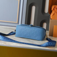 LEM458 New arrive fashion blue bag for woman hands bag beautiful gift to choose gift 25.0× 9.0×15.0cm