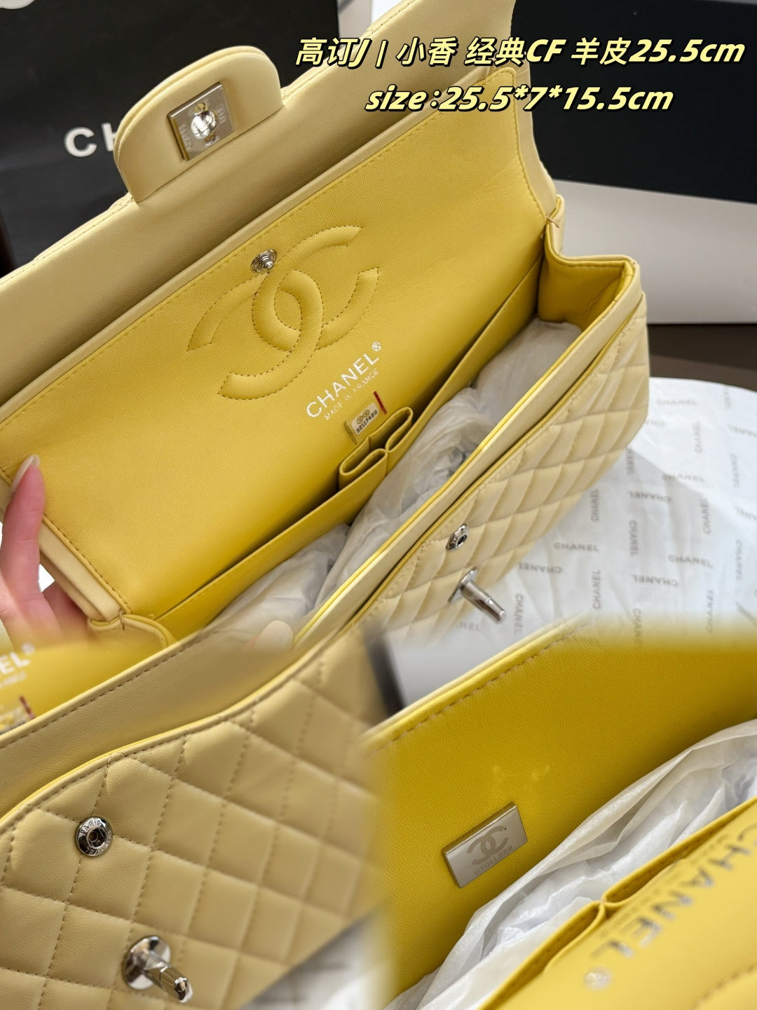 CEM419 New arrive fashion blue yellow black color bag for woman beautiful gift