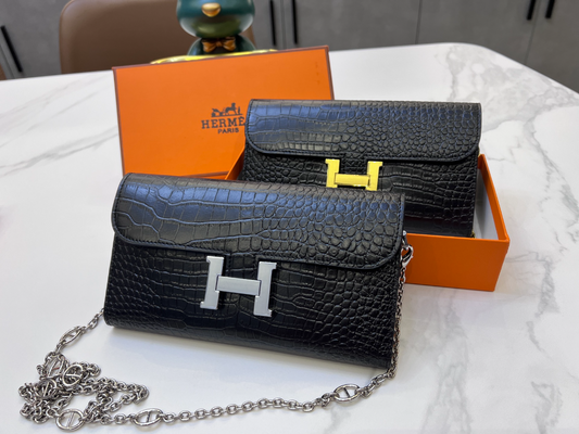 HEM108 New arrive fashion black bag for woman hands bag wallet beautiful gift to choose gift  20*10cm