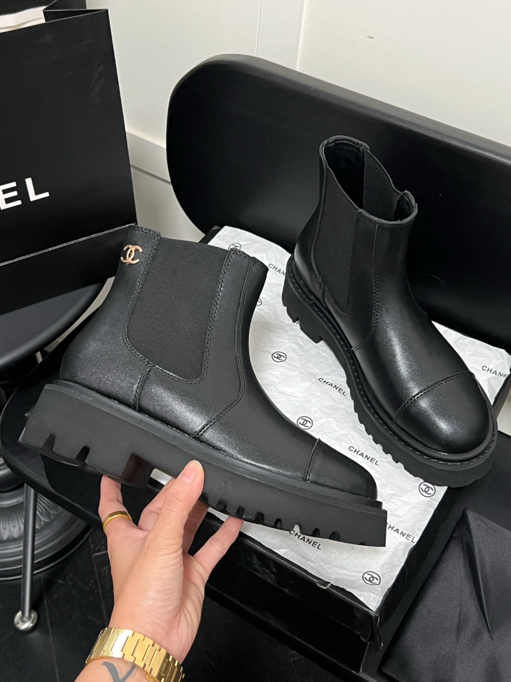 CEM399 Womens Ankle Boots 2026 Thick Bottom Platform Woman Shoes Zipper Fashion Female Luxury Designer Boot Casual Ladies MartinBoots combat Boots