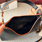 GEM276  New arrive fashion black brown red orange khaki bag for woman hands bag beautiful gift to choose gift 42x19cm