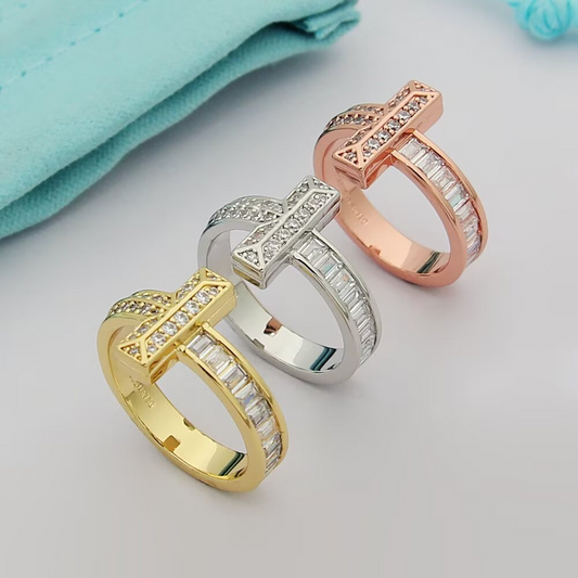 TEM48  Fashion Stainless Steel Rose Gold Stone Design beautiful Earring Charm For Women Jewelry
