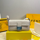 FEM25 New arrive fashion black  off-white brown khaki  bag for woman hands bag beautiful gift to choose gift  27 13cm