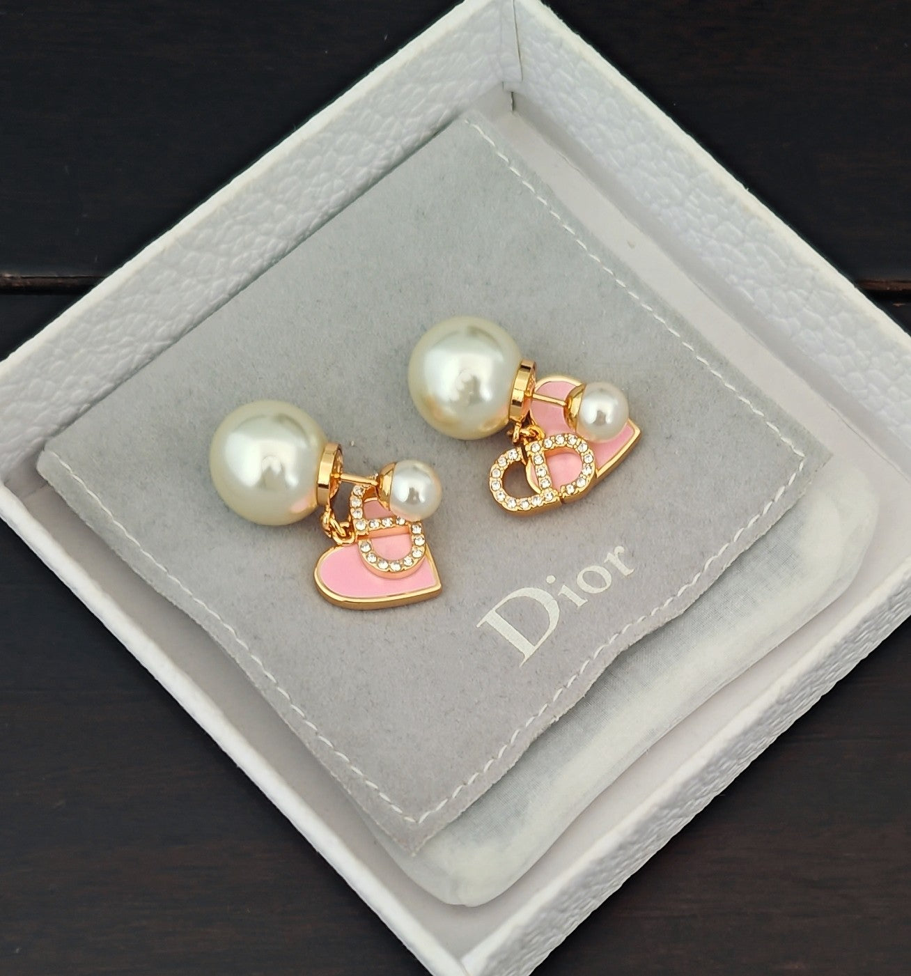DEM291 New Arrive Fashion  Hot Sale  with Pearl Brass Earring  for Woman Jewelry To Choose Gift Not with Box