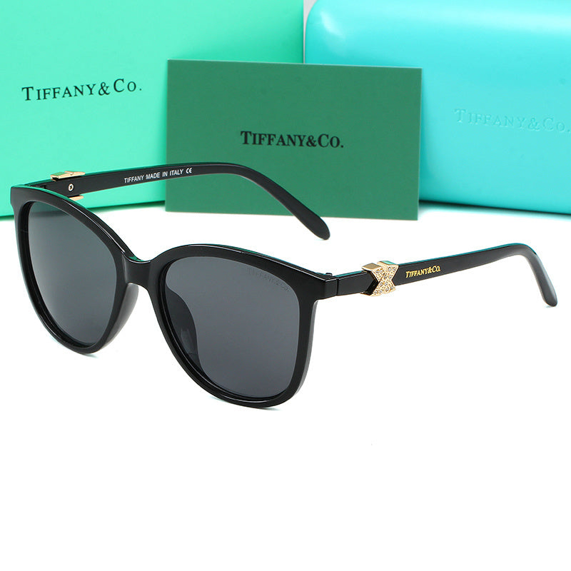 TEM38 Designers Men Classic Brand Retro women Sunglasses  Eyewear Metal Frame Sun Glasses Woman glass lenses aviator sunglasses With box