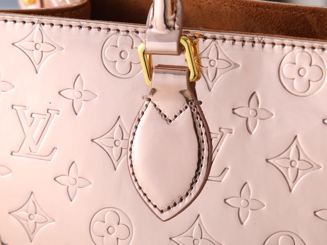 LEM333 Hot sale fashion pink bag for woman  beautiful gift  big size 35.0 x 27.0 x 14.0