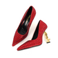 YLEM6 classic fashion High-heeled black silver gold red shoes for woman lover shose color beautiful gift to choose 8.5cm