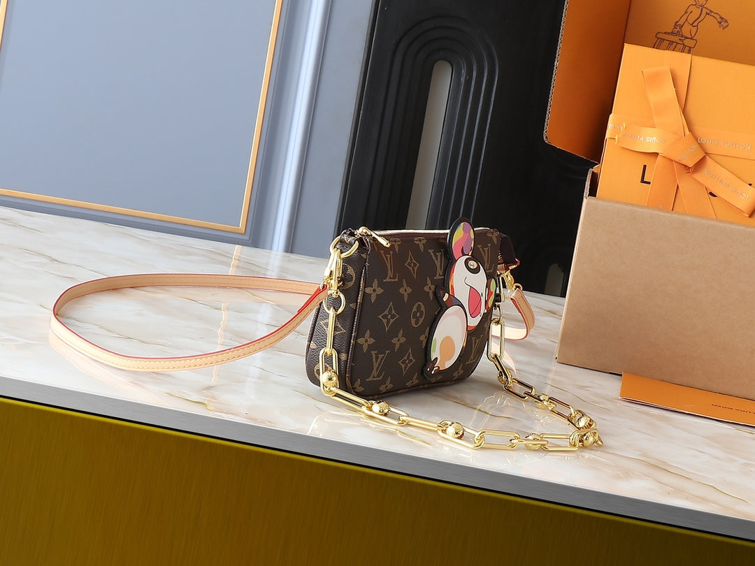 LEM248 Designer Bag Shoulder Bag Crossbody Bag Luxury Bag Purse Designer 2025 Texture Handbag Armpit New Mahjong Bag Temperament Fashion Clash Color Fashion Bag 22.0 x 13.0 x 4.0cm