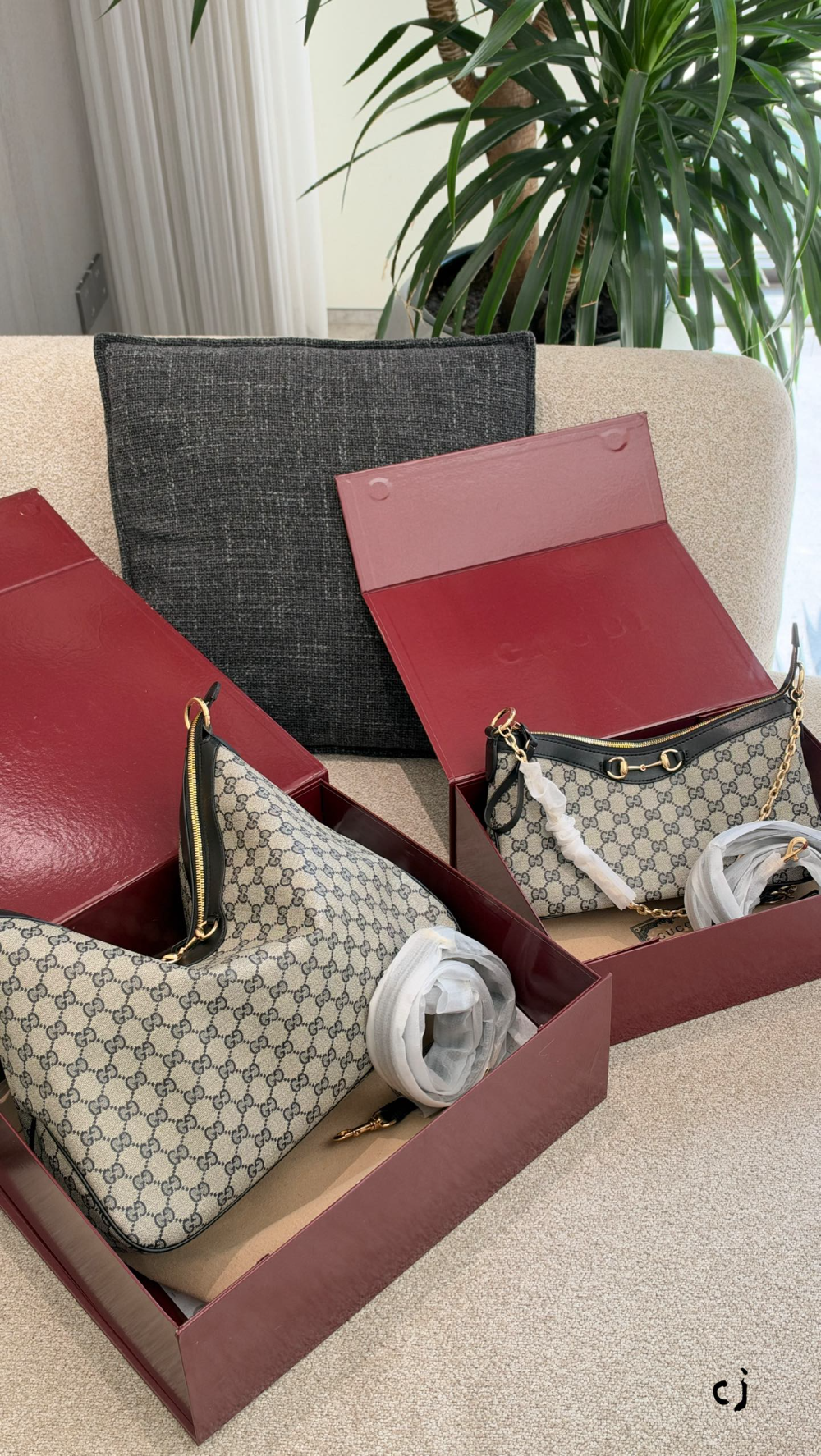 GEM272 New arrive fashion brown bag for woman hands bag beautiful gift to choose gift 2 size