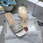 DEM308 New arrive fashion black and white  many color shose for woman beautiful Slippers gift to choose