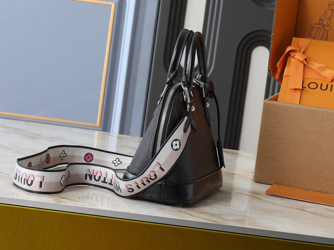 LEM281Tote bag Designer bag Women's Double-Sided Mini Handbag Luxury Shoulder Bag Fashion Leather Multifunctional High-Quality Large Capacity Open Handbag Shopping Bag 23.5 x 17.5 x 11.5cm