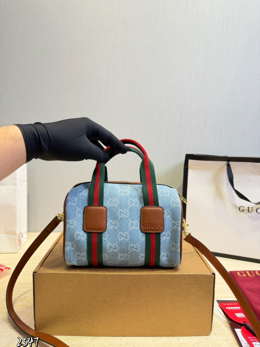 GEM242 New arrive fashion brown black blue grey color bag for woman beautiful gift to choose gift 20*13CM