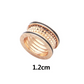 BR17  Hot Sale Fashion Rings for Women Men Jewelry Couples Cubic Zirconia Wedding Rings Bague Femme