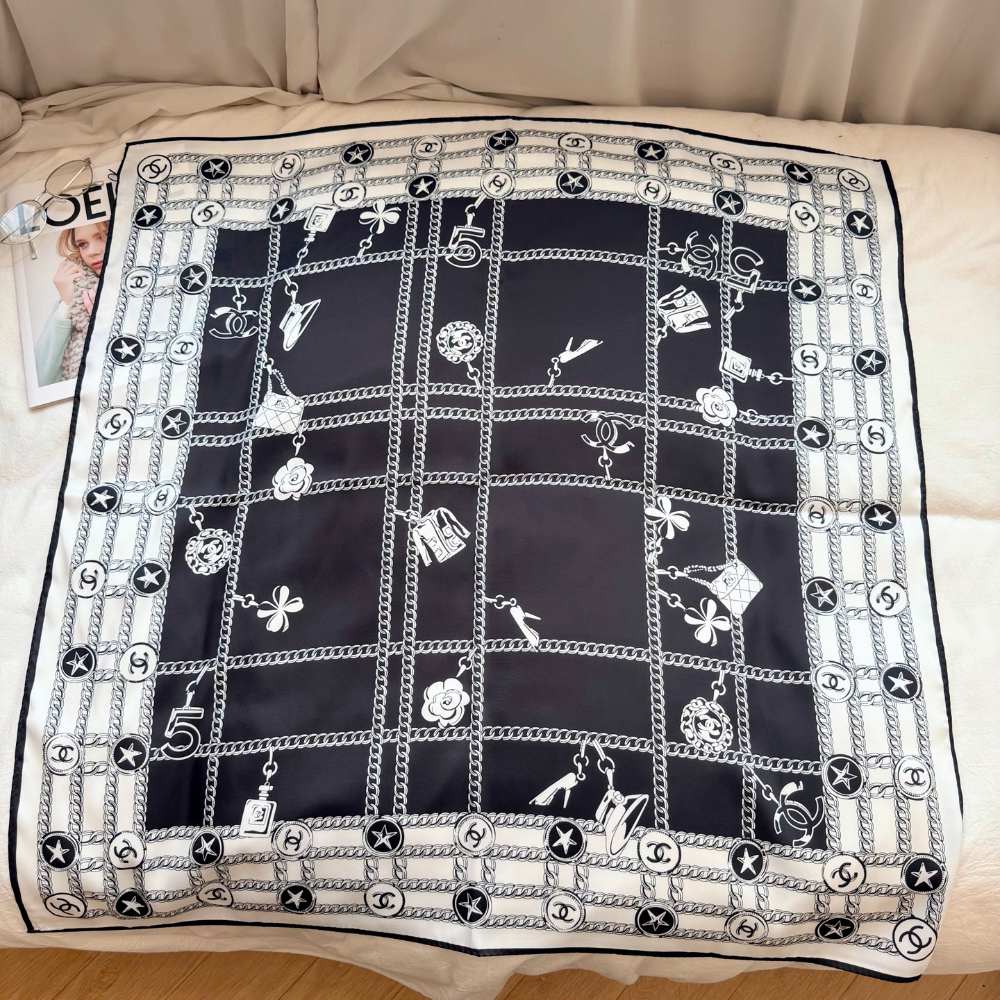 CEM271 new arrive Hot sale black color fashion beautiful scarf for woman gift to choose size  90*90cm