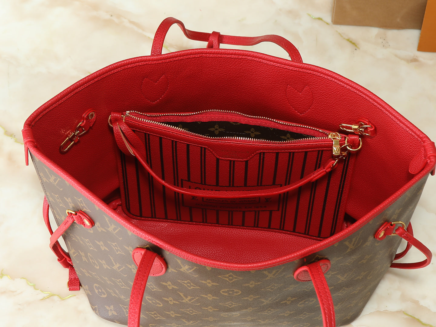 LEM495 New arrive fashion red bag for woman hands bag beautiful gift to choose gift 2 size