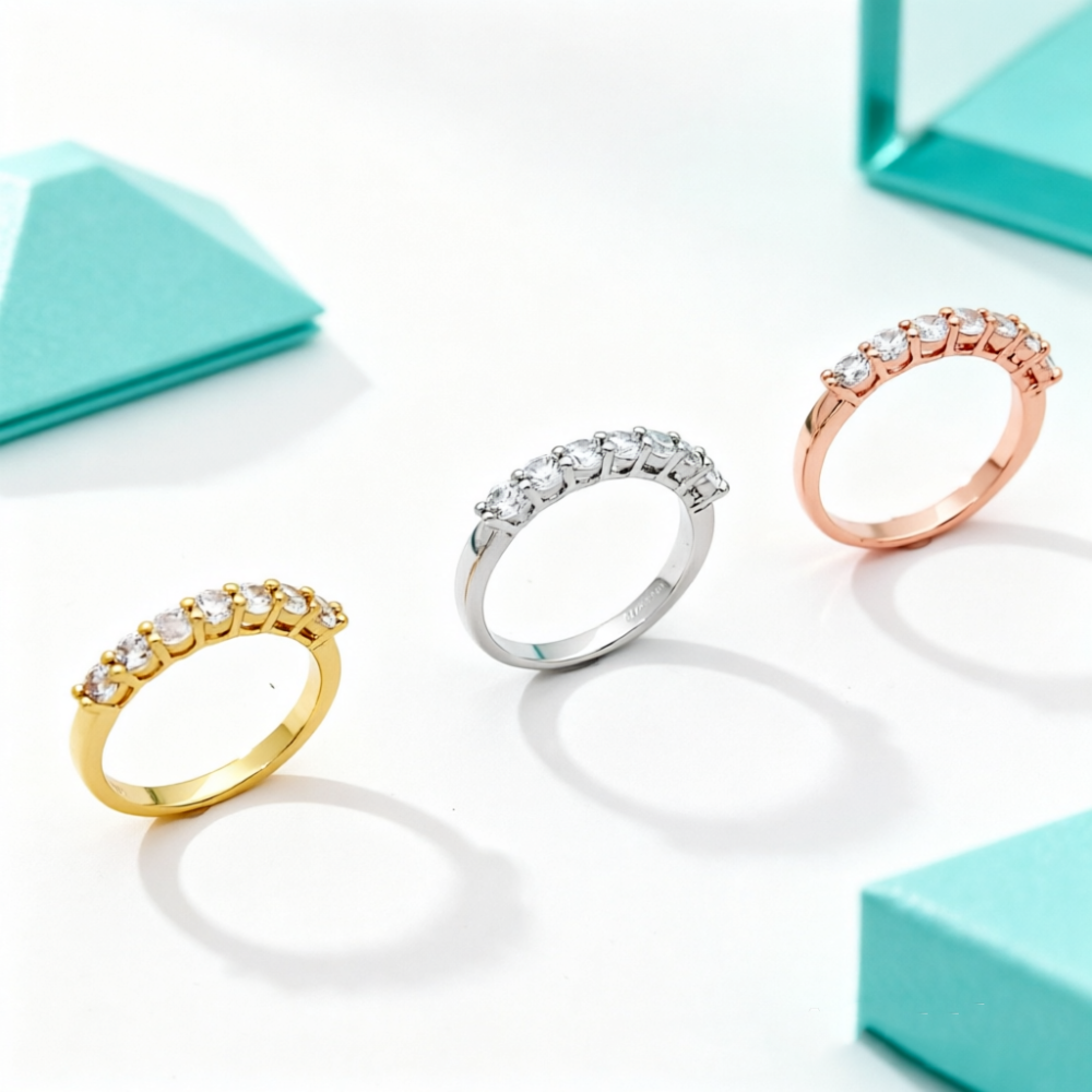 TEM53 New Classic Ring Brand Designer Titanium Steel Ring Gold Ring Women Mens Ring Love Promise Jewelry  #6 #7 #8 #9