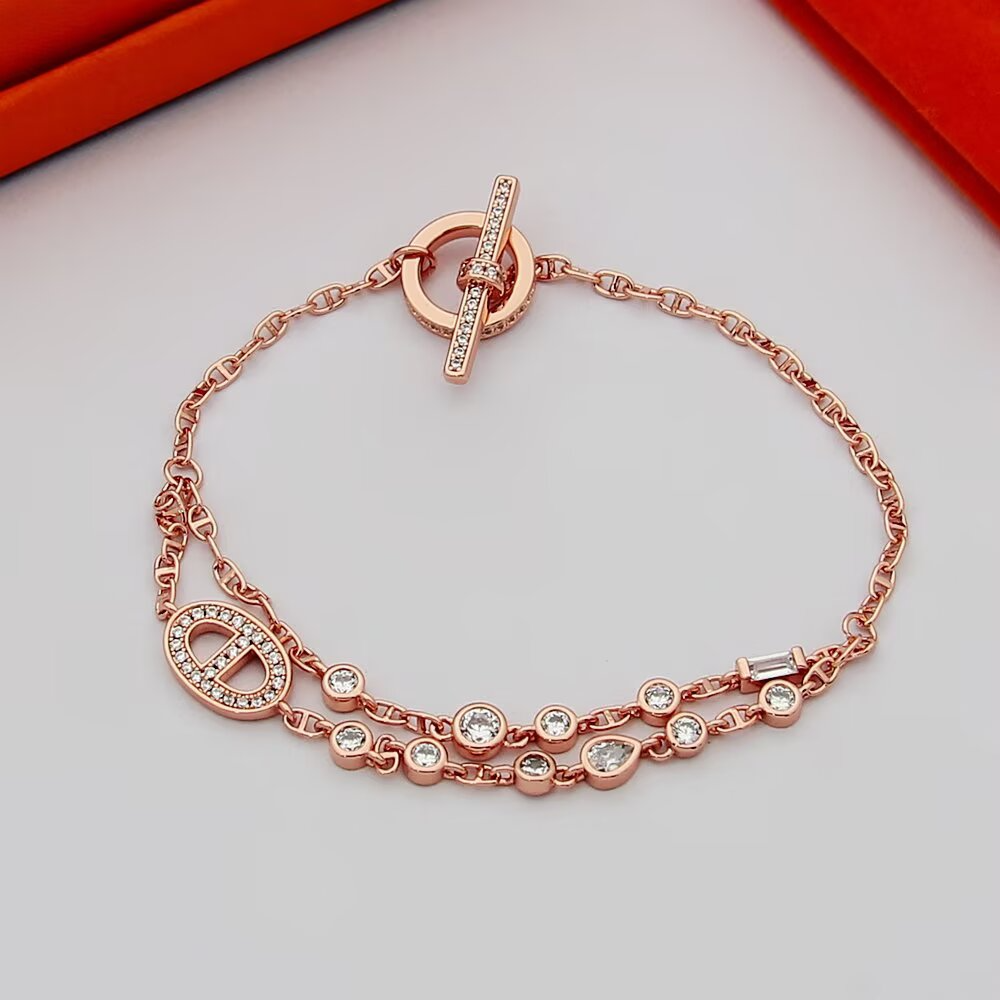 HEM117 Designer Women Bracelets Fashion Jewelry Personalized For Female gift 18.5cm