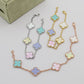 VEM35 New trendy four-leaf clover bracelet - exquisite sophisticated exclusive flattering versatile accessory