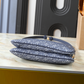 LEM624 New arrive fashion blue grey bag for woman hands bag beautiful gift to choose gift 24.5 x 13.5 x 6.5cm