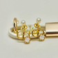 DEM304  New Arrive Gold Color Earring Fashion Design Earring Charm for Women Jewelry