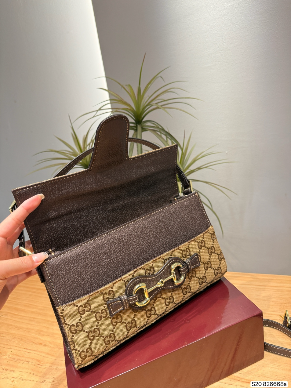 GEM262 New arrive fashion khaki bag for woman hands bag beautiful gift to choose gift  26*16cm