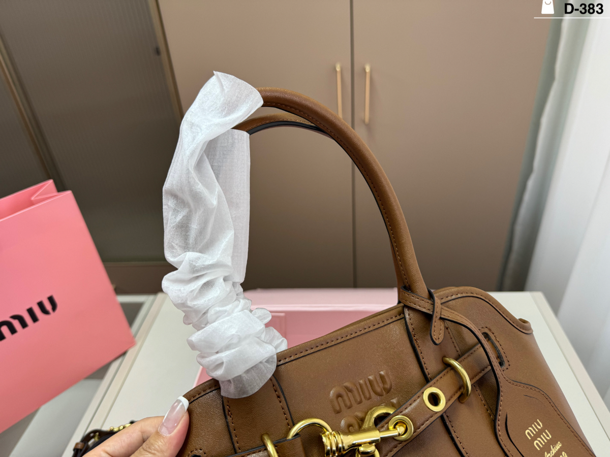 MIU07 New arrive fashion black brown coffee beige bag for woman hands bag beautiful gift to choose gift 30*21cm