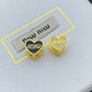 CEM211 New Arrive Fashion  Hot Sale  with Diamond Heart Earring  for Woman Jewelry To Choose