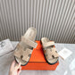 HEM102 Designer women Slippers sandals shoes for women mix color shoes high quality size 35 to 42