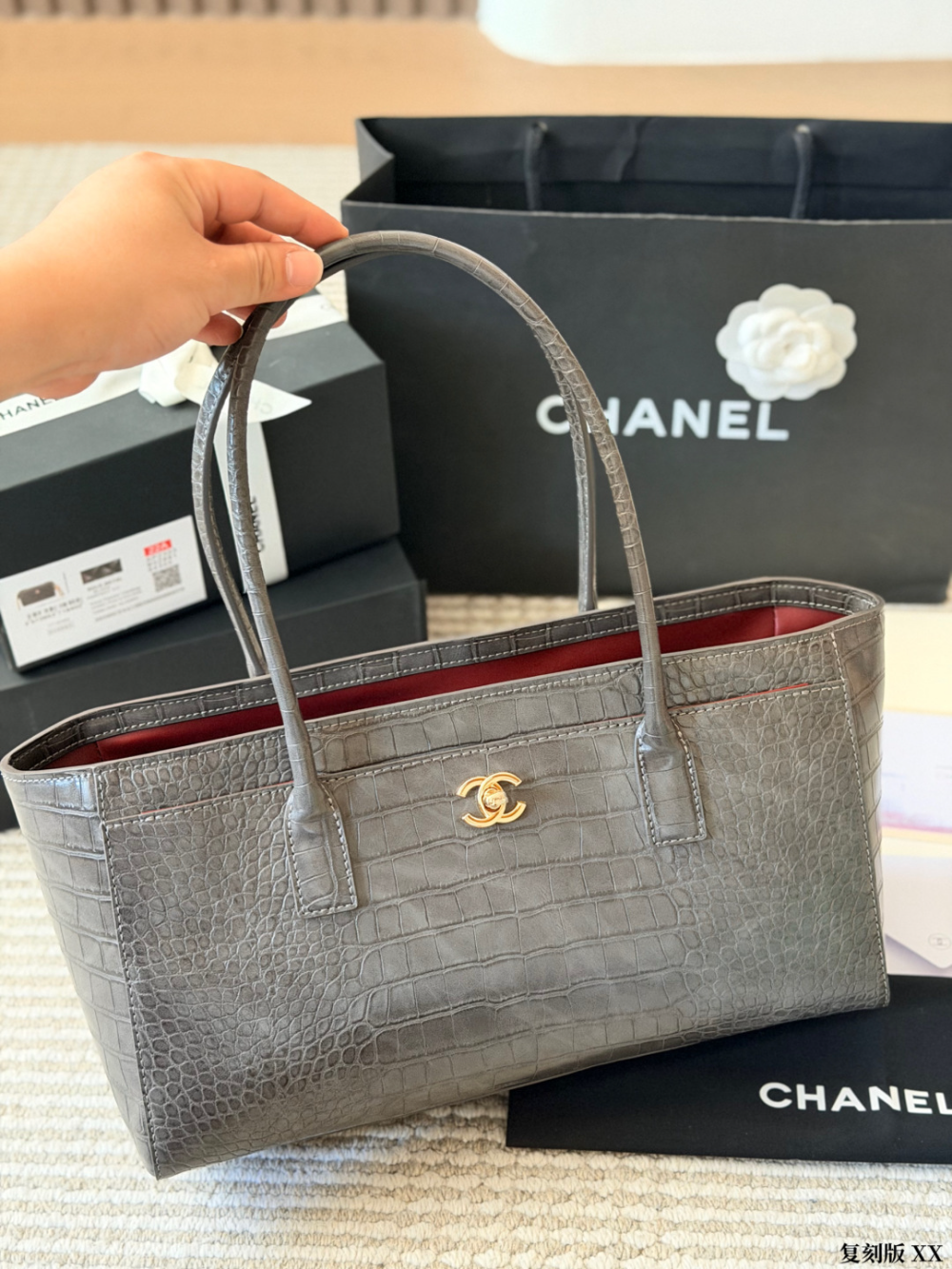 CEM426 New arrive fashion red blue black green grey color bag for woman beautiful gift to choose 35-21-12cm
