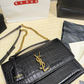YLEM23 New arrive fashion black white brown bag for woman hands bag beautiful gift to choose gift 25*18cm