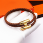 HEM115 New trendy open-style bracelet - metal letter wristband - women's couple accessory