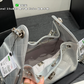 CEM387 New arrive fashion black white red khaki yellow pink silver blue purple color bag for woman beautiful gift to choose 2 size