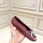 CEM364 Designer women's shoes women's flat shoes black red white khaki colors high quality sizes 34 to 42