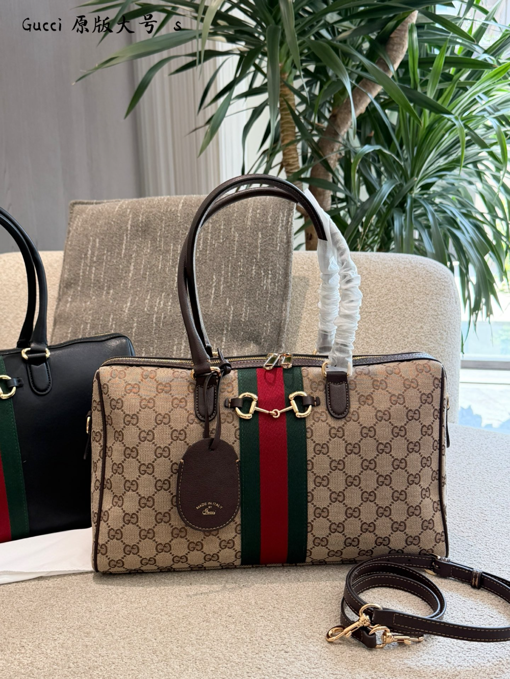 GEM181 New arrive fashion black brown bag for woman hands bag beautiful gift to choose gift 38cm