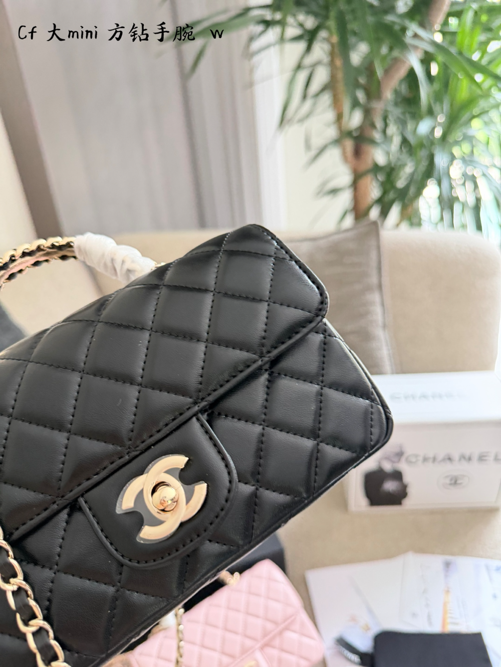 CEM479 New arrive fashion pink black white bag for woman hands bag beautiful gift to choose gift 13×20×9cm