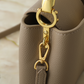 LEM460 New trendy lychee-pattern handbag Luxurious diamond-handle bag for daily use with a single shoulder strap design 21 x 13.6 x 8cm