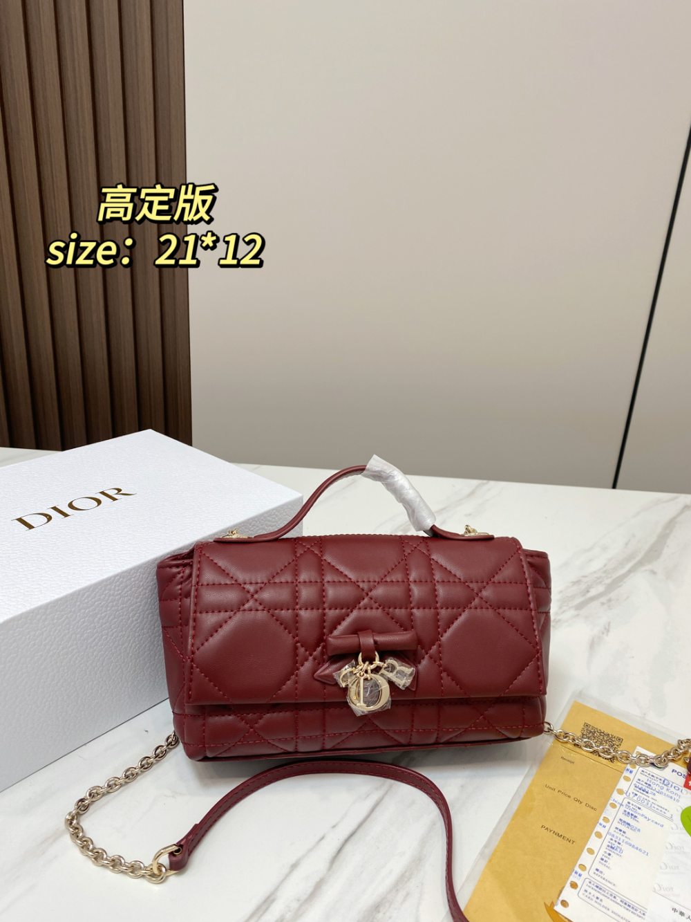 DEM361 New arrive fashion black white  red blue khaki  pink yellow color bag for woman beautiful gift to choose size 21*12cm