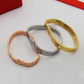 CREM206  New Arrive Fashion  Hot Sale Nail Pattern Love Braclet for Woman Jewelry To Choose Gift