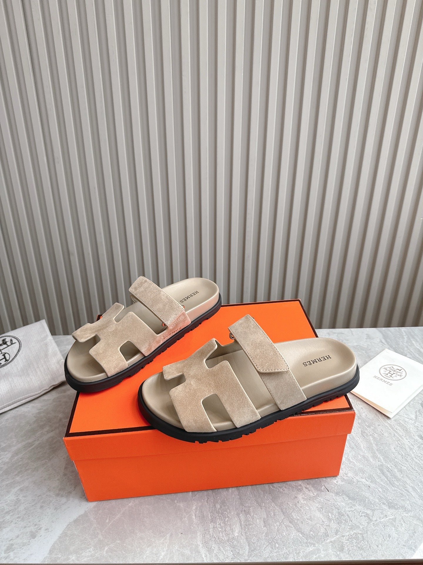 HEM102 Designer women Slippers sandals shoes for women mix color shoes high quality size 35 to 42