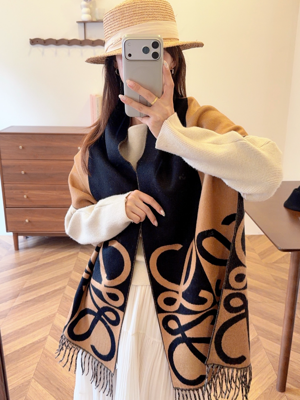 LOEM02 new arrive  Hot sale brown black khaki grey color fashion beautiful  scarf  for woman gift  to choose size 180*45cm