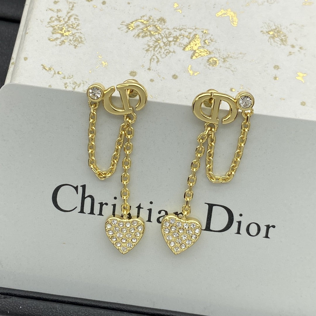 DEM265 New Arrive Fashion  Hot Sale  with Diamond Long Earring  for Woman Jewelry To Choose Gift