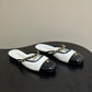CEM257 New arrive fashion black and white color shose for woman beautiful gift to choose